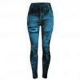 thumbnail image 1 of Pantalon Large pour Femmes Jeans Bas Colorés Super Bomb Slim Neuf Minutes, 1 of 4