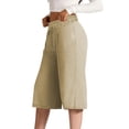 thumbnail image 4 of lmcalzta Capri Pants for Women Drawstring Athletic Runnig Gym Workout Sweatpants with Pockets, 4 of 8