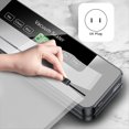 thumbnail image 3 of Food Saver Vacuum Sealer Machine with Cutter Can Vacuum Sealer for Dry Wet Food Storage 30 Pcs Bags Included US Plug,1 x Electric Vacuum Sealer 30 x Vacuum bag, 3 of 8