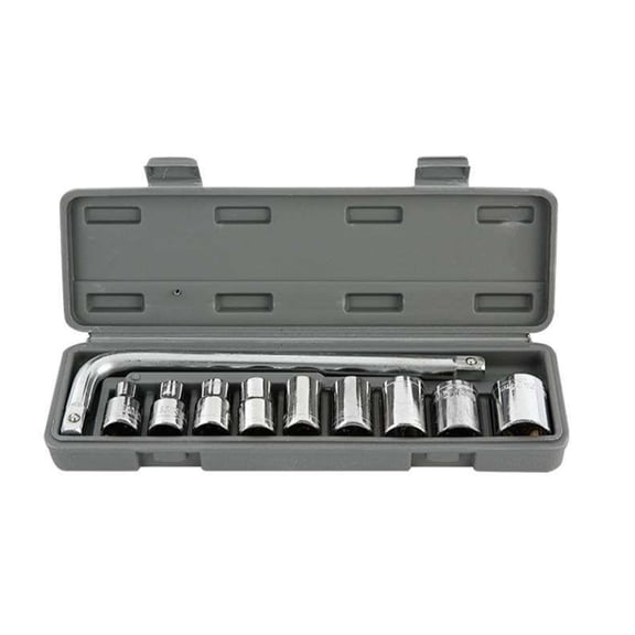 Yokua 10PCS Socket Wrench Set with 8-21MM Sleeve Tool Set Car Repair