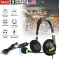 thumbnail image 2 of YANI -USB Headset with Microphone Noise Cancelling Computer PC Headset Lightweight US, 2 of 6