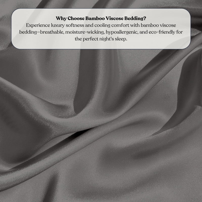 Delara 100% Viscose Derived from Bamboo Pillowcases 21"x36" Cooling & Breathable Pillowcase Set