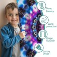thumbnail image 3 of Blackout Kids Curtains,Colorful Tie Dye Mandala Pattern Childrens Insulated Curtains Set Of 2,Bedroom Essentials,Toddler Room Decor 42"x54", 3 of 5