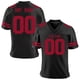 thumbnail image 3 of Camiseta de fútbol americano personalizada San Francisco 49ers Camiseta de fútbol con nombre y número de equipo impresa personalizada para hombres, mujeres, jóvenes y niños, 3 of 5