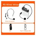 thumbnail image 2 of Portable Bluetooth-Compatible Loudspeaker Suitable For Teacher Tour Guide Dedicated Speakers Wired Amplifier Voice Megaphone, 2 of 8