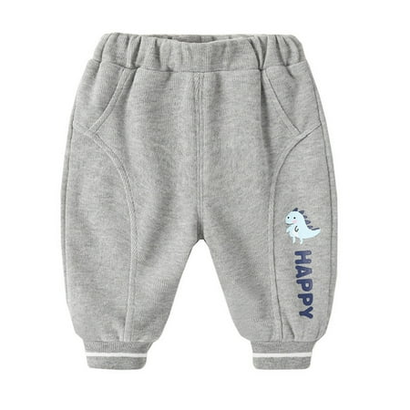 

koaiezne Children Toddler Kids Baby Boys Girls Cute Cartoon Animals Letter Pants Trousers Outfits Clothes Brush Pants Boys Pajamas Baby Boy Clothes