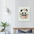 thumbnail image 3 of Nawypu  Young Panda Canvas Wall Art Animals Cute Baby Panda Canvas Poster Wall Art Decoration For Washing room Children's room Bathroom Office Home Decoration, 3 of 4