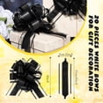 thumbnail image 3 of Pull Bows WILLBOND - Papel de regalo (20 unidades, 15 cm), color negro, 3 of 6
