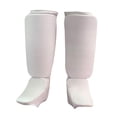 thumbnail image 3 of S SERENABLE Instep Shin Guards Comfortable Versatile Leg Guards for Boxing Sports Karate white, 3 of 9