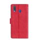 thumbnail image 3 of For Samsung Galaxy M20 Skin Feel Crocodile Texture Magnetic Clasp PU Leather, 3 of 5