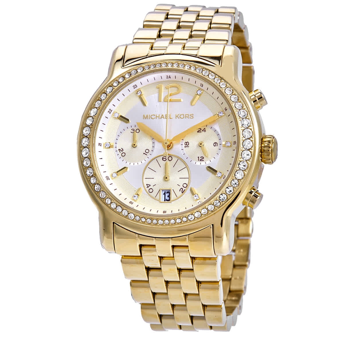 Michael Kors Women's Baisley Gold Watch 