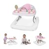 Ingenuity Step & Sprout 3-in-1 Foldable Baby Activity Walker with Removable Toys Ages 6 months +, First Forest
