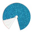 thumbnail image 3 of Kll Blue Glitter Christmas Tree Skirt 30",Party Decorations Farmhouse For Christmas Decorations Holiday Party, 3 of 8