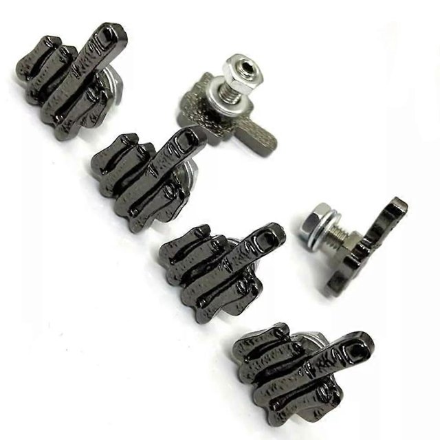 Motorcycle Universal Finger License Plate Screw,Stainless Steel License Plate