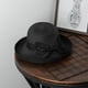 thumbnail image 4 of Niche Bow Summer Beach Hat Floppy Hat Sombrero de paja para el sol para deportes al aire libre de verano, 4 of 5