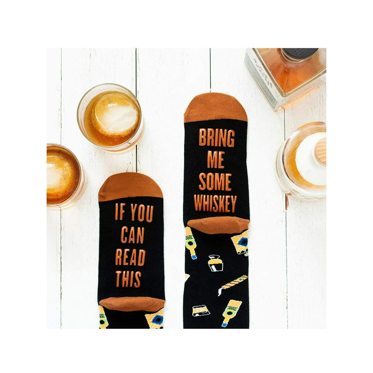 BrilliantMe Funny Novelty Socks for Men Women Christmas Stocking