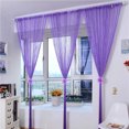 thumbnail image 1 of Labymos Door String Curtain Shiny Tassel Flash Silver Line String Curtain 100x200cm Wedding Coffee House, 1 of 8