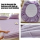 thumbnail image 4 of Fiudx Protector de Colchón, Funda de Fibra Suave Antideslizante, Sábana Bajera Ajustable, Máxima Comodidad para Dormir, Fácil de Limpiar y Lavable a Máquina, Ideal para Adultos y Parejas, Disponible, 4 of 6