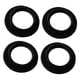 thumbnail image 3 of 4 piezas E14 E12 Anillos exteriores Portalámparas E14 Anillos de casquillo de lámpara Virola Base de bombilla negro, 3 of 9