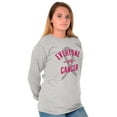 thumbnail image 4 of Battle Breast Cancer BCA Awareness Women Plus Size Long Sleeve Graphic Tee Brisco Brands 2X, 4 of 5