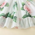 thumbnail image 6 of Odeerbi Toddler Girls Summer Chiffon Dress Kids Baby Princess Dress Sling Beach Dress, 6 of 9
