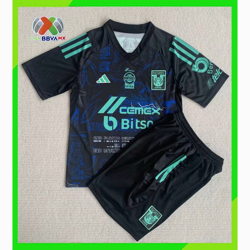 Camiseta De Futbol Tigres UANL Blue Training Jersey Version Tailandesa Calidad Superior AAA Walmart en linea