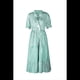 thumbnail image 1 of Vestido de Rayas Verde Oscuro XL, 1 of 4