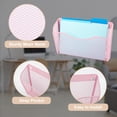 thumbnail image 3 of Magnetic Single Pocket Mesh Hanging File Organizer Vertical Wall Mounted Magazine File Holder Mount Basket Mail Paper Document Folder Organizing for Office Home and School, 3 of 6