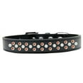 thumbnail image 2 of Mirage Pet Products616-8 BK-12 Sprinkles Pearl & Orange Crystals Dog Collar, Black - Size 12, 2 of 2