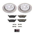 thumbnail image 2 of PowerStop Rear Semi-Coated Rotor and Low-Dust Ceramic Brake Pad Kit SC6814, 2 of 3