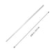 thumbnail image 2 of Palillos de aleación de titanio Portátiles reutilizables portátiles Palillos de los palillos para el recorrido al aire libre Camping (6 * 225mm Corriente redonda) HOMEMAXS MX4169336, 2 of 6