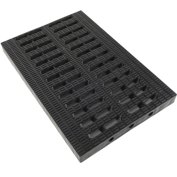 Hemobllo Heavy Duty Outdoor Plastic Drain Cover Grate for Sewer Channel with Drainage and Construction