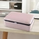 thumbnail image 3 of Caja organizadora portátil Hugo Vitrina de cuero PU Rosado, 3 of 6
