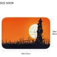 thumbnail image 3 of Bath Mat for Bathroom,Bathroom Mats Rugs No Slip,Halloween Theme Orange Washable Cover Floor Rug Carpets Floor Mat Bathroom Decorations 18x30 Inches for Kitchen Bedroom Indoor, 3 of 6