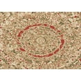thumbnail image 1 of Ahgly Company Tapis d'Intérieur Rectangulaire Rouge Lavable en Machine, 8 Pieds x 10 Pieds, 1 of 7