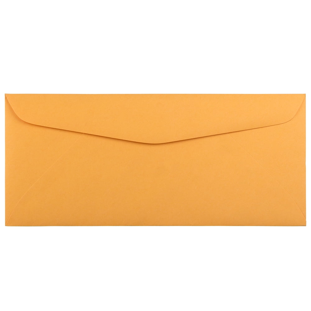 JAM Paper Envelopes, 4 3/4 x 11, Brown Kraft Manila, 25 per Pack ...