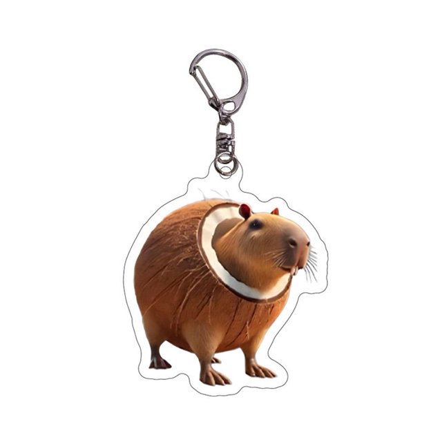 Lindo llavero de anime acrílico de Brainrot estilo italiano, 4 cm, apto para teléfono, gran regalo para mayores de 3 años.