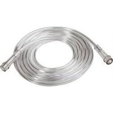 Kink Resistant Oxygen Supply Tubing - 25' Clear, Pack of 5 (#0025)