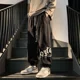 thumbnail image 3 of Pantalones Harem Pantalones Deportivos Masculinos Otoño e Invierno Pantalones Deportivos Lisos Hip-hop Para Hombre Ropa Cómoda Ancha Holgada Tendencia 2024 Y2k, 3 of 5
