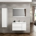 thumbnail image 3 of Ws Bath Collections Palma C100.100 NO Palma 40" Wall Mounted Single Basin Vanity Set -, 3 of 3