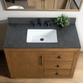 thumbnail image 3 of Vanity Art 42" Single Bathroom Vanity with Sink, Freestanding Bath Storage Cabinet with Black Limestone Top, 3 of 8