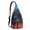 Black-79, variant on Sci-Fi Lover's Sling Bag - Rocket & Alien Print Crossbody Backpack (Galaxy Aesthetic, Durable)