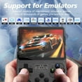 thumbnail image 2 of R36S Open Source Handheld Game Console, 3.5-inch 3D RGB screen, Dual Joystick, Arcade Nostalgia, Black, 64G, 2 of 9