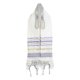 thumbnail image 3 of Bufanda árabe suave chal de oración judío Tallis para las oraciones matutinas de Yom Kippur Púrpura claro Yuyangstore Mantón de oración, 3 of 8