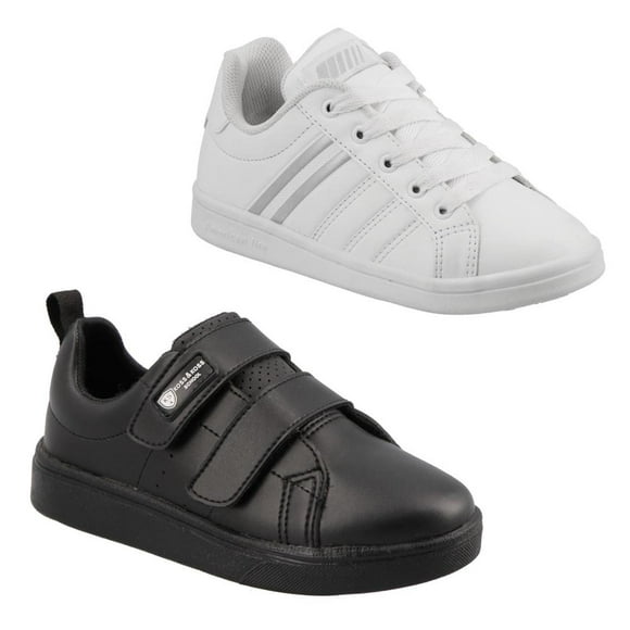 Tenis Niño Urbano KOSS & KOSS Bipack Deportivos Escolares Negro 18