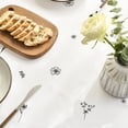 thumbnail image 4 of Spring Summer Tablecloth 60x84 Inch Rectangular, Wild Flowers Floral Table Cover for Party Picnic Dinner Decor, 4 of 5