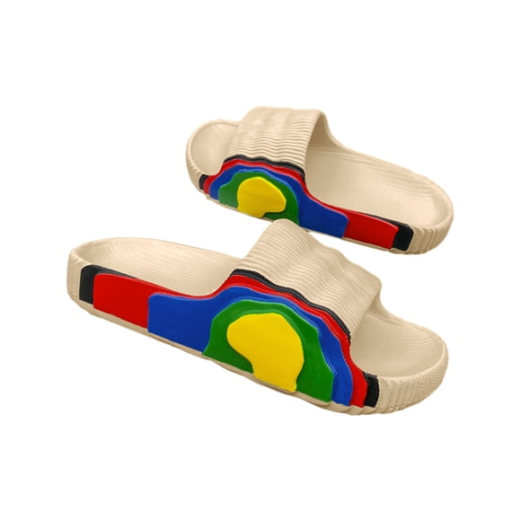 Sonducket 1 par de chanclas portátiles para hombre y mujer, para fiesta en la piscina, Picnic, playa, zapatillas de interior y exterior, Type3 NO3