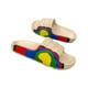 thumbnail image 5 of Sandalias para caminar en la playa Qarigey con punta abierta para hombres y mujeres color Beige Tamaño 45-46, 5 of 6