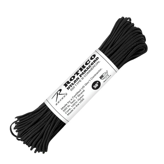 Rothco Nylon Paracord Type III 550 LB