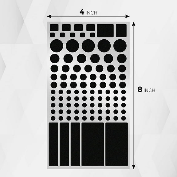 Oraceous 4pcs Blocking Covers Led Light Dimming Stickers For Electronics Routers Clocks Tv And Appliances Indicator Lamp